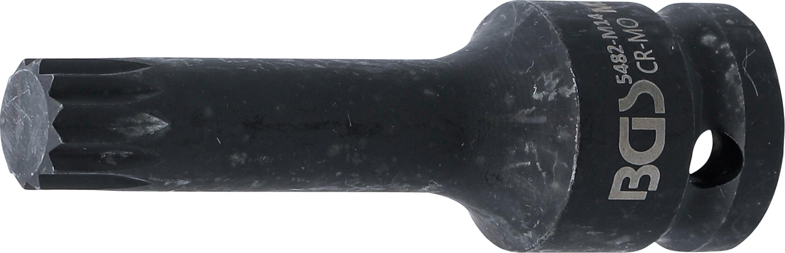 BGS 5482-M14 | Impact Bit Socket | length 78 mm | 12.5 mm (1/2") Drive | Spline (for XZN) M14