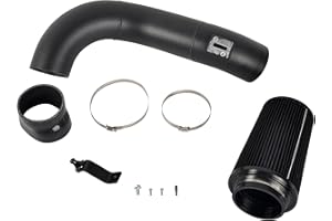 Gesexi Cold Air Intake Compatible with 2017-2019 Ford F-250/350/450/550 6.7L-Black