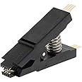 ACEIRMC SOIC8/SOP8 Flash Chip IC Test Clip Black for BIOS/24/25/93 Programmer Adpter (SOP8 Clip)