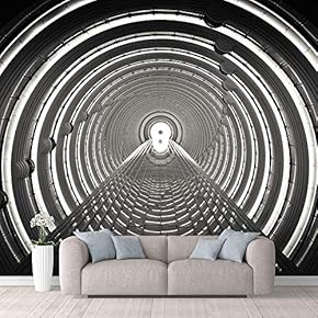 Wall Mural Impression of The Future Removable Self-Adhesive Large Wallpaper - 66x96 inches