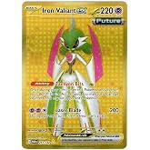 Pokemon - Iron Valiant ex 261/182 - Paradox Rift - Hyper Rare - Gold Foil - Single Card