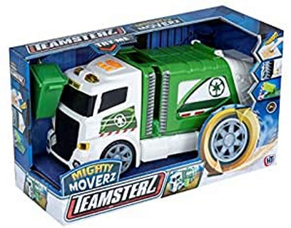 CYPBRANDS 1416827 Garbage Truck with Light and Sounds Teamsterz Toys