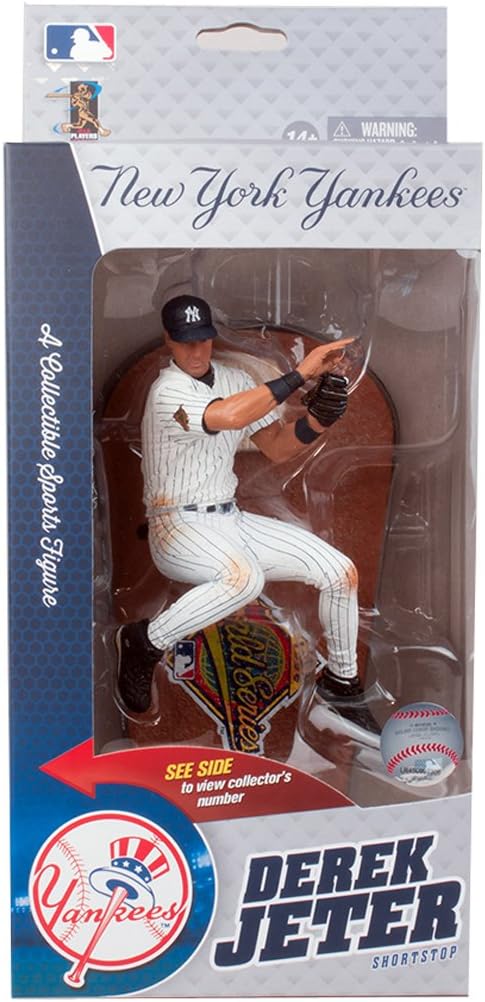 Derek Jeter (New York Yankees) 1996 World Series Commemorative MLB McFarlane #/3000 : Sports & Outdoors