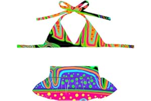 HDKUW Dog Bikini Swimsuit Summer Puppy Bathing Dress Beach Clothes Cat Costume for Puppy Dog Cat Palmleaf L