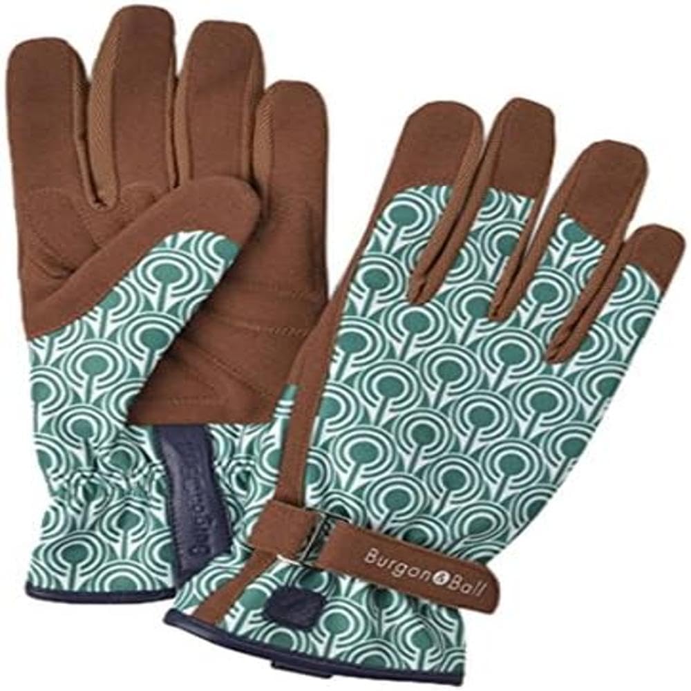 Burgon & Ball Love The Glove Gardening Gloves, Medium/Large, Deco
