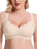 Gailife Scalloped Lift Bras for Women Soft Push Up