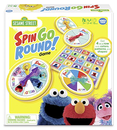 Wonder Forge Sesame Street Spin Go Round! Game