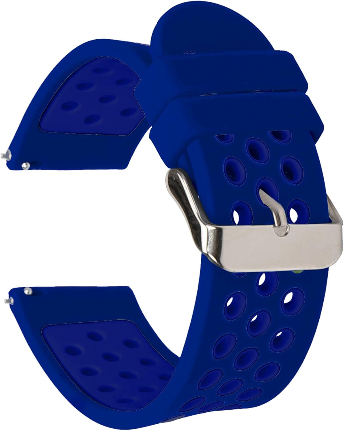 Universal 18mm 20mm 22mm 24mm Width Silicone Watch Band Replacement