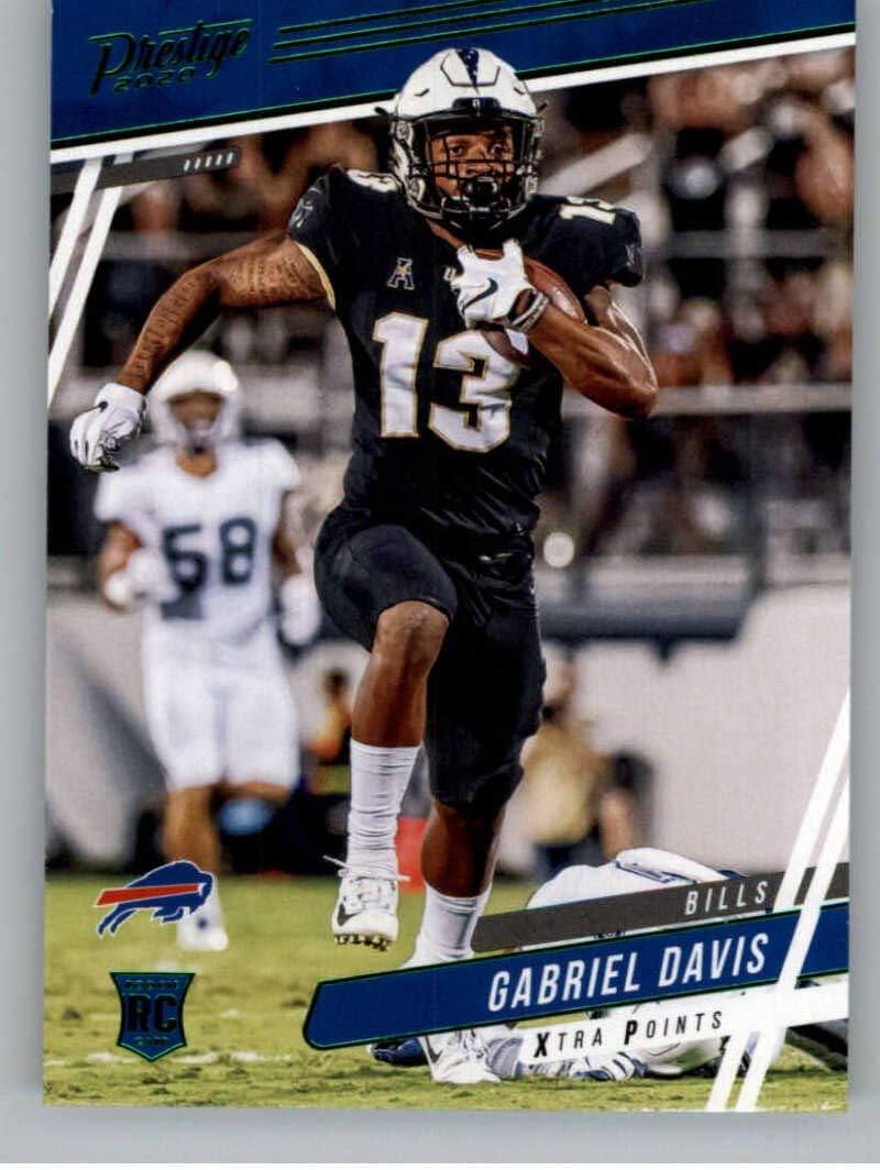 Amazon 2020 Panini Prestige Xtra Points Green 215 Gabriel Davis 