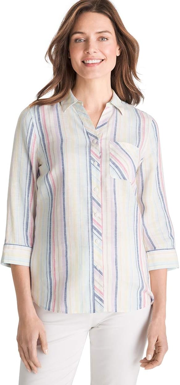 women's button down shirts no iron