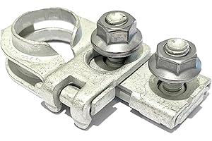 EDS 91980-3X010 919803X010 68226707AA Positive Battery Terminal Connector | Compatible for Hyundai Elantra Accent, Kia Soul Optima, Jeep Chrysler and similar models | Tin-Plated Copper OE