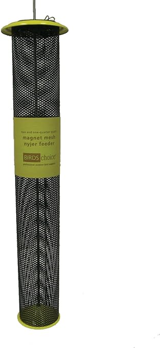 Birds Choice 2 1 4qt Magnet Mesh Tube Finch Feeder Amazon Ca
