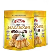 Jennies Organic Coconut Macaroons, 8 oz (2 Pack) | Dairy Free | Peanut Free | Gluten Free