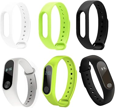 AAERP Mi Band 2 Correas de muñeca, Correa de Silicona de ...