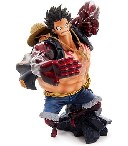 Amazon.com: Banpresto One Piece 6.3-Inch Gear Fourth Luffy