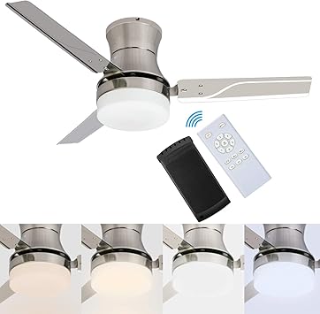 Led Ceiling Fans With Lights Update 4 Mode Lights With Remote