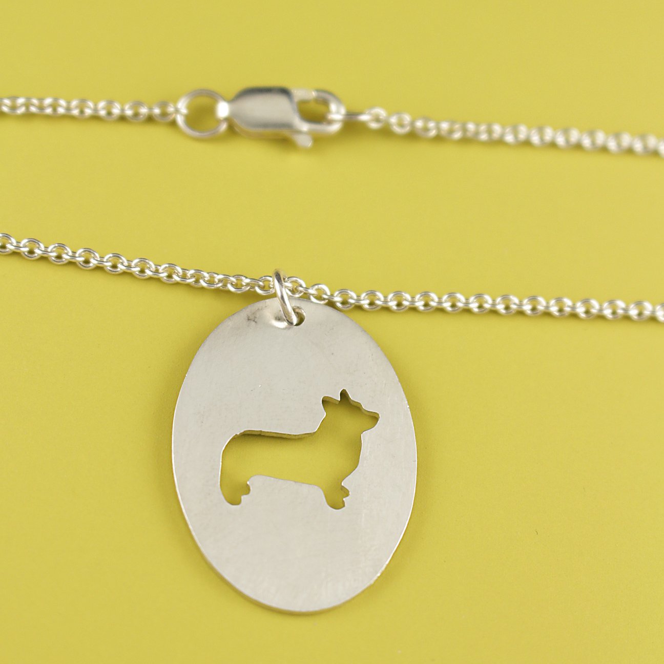 corgi pendant necklace