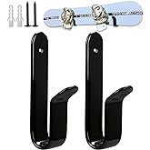 Rolitwils Snowboard Wall Mount Clips - Horizontal Skateboard Wall Mount - Snowboard Display Stand for Room &amp; Garage