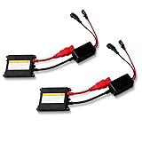 yvshy 2 PCS Car HID Ultra-Thin Ballast, 12V 35W