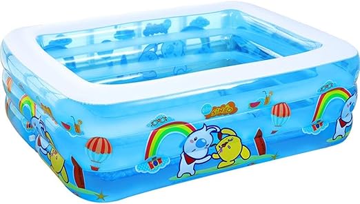 inflatable pool in shower