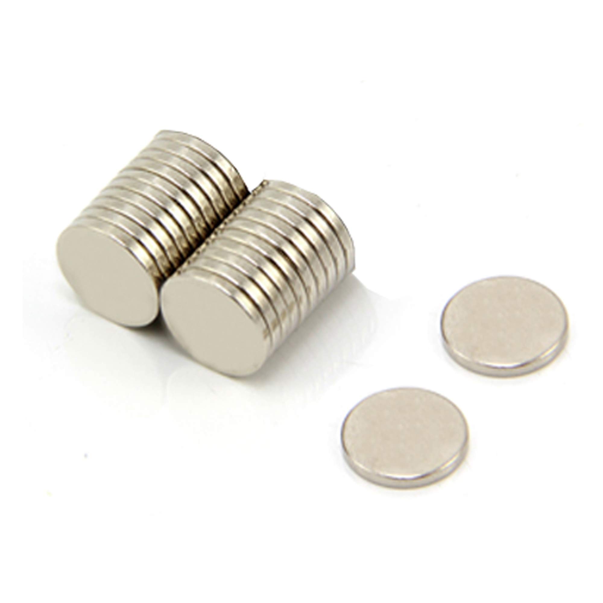 Magnet Expert® 8mm dia x 1mm thick N35 Neodymium Magnet - 0.39kg Pull (Pack of 20)