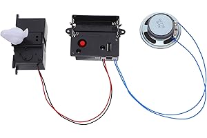 DECHOUS Cuckoo Clock Chime Antique Style Wall Clock Hourly Chime Singing Bird Mechanism Replacement Part