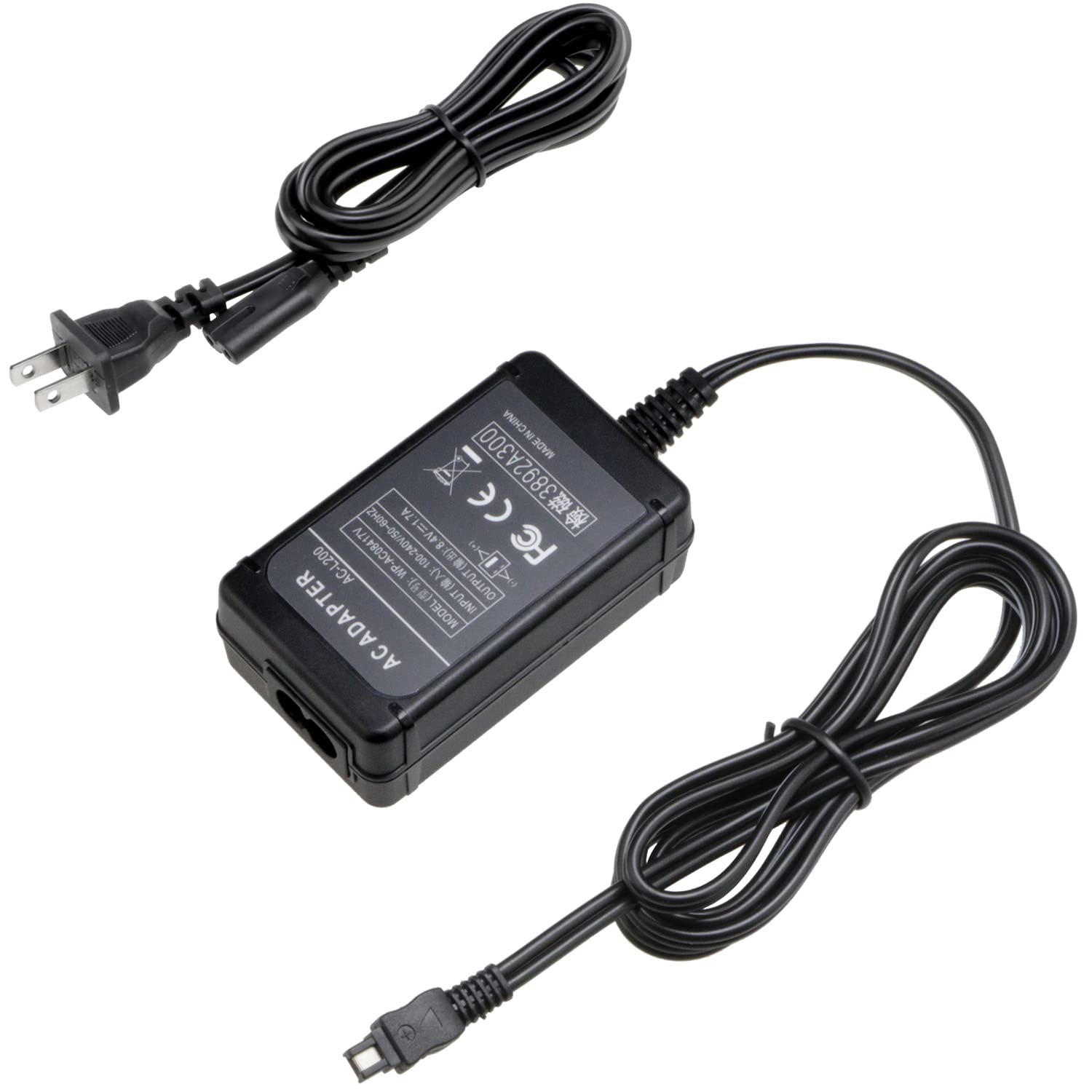 Photo 1 of Glorich AC-L200 Replacement AC Power Adapter/Charger to Replace AC-L200 L200C L200D AC-L25 L25A L25B L25C for Sony Handycam DCR-HC40 PC109 SX85 DSC-HX100V HDR-CX150 CX900 HC7 PJ200 SR10 XR100 DEV-5