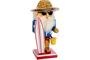 Kurt S. Adler, Inc. C5876 Kurt Adler 8" Surfer Santa Nutcracker