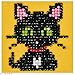 DIAMOND DOTZ Green Eye Sparkle Cat Diamond Painting Kits for Adults - Diamond Art Kits a Relaxing Creative Craft Kit with Dotz Gems 3