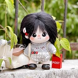 niannyyhouse 20cm Plush Doll Girl Humanoid Stuffed