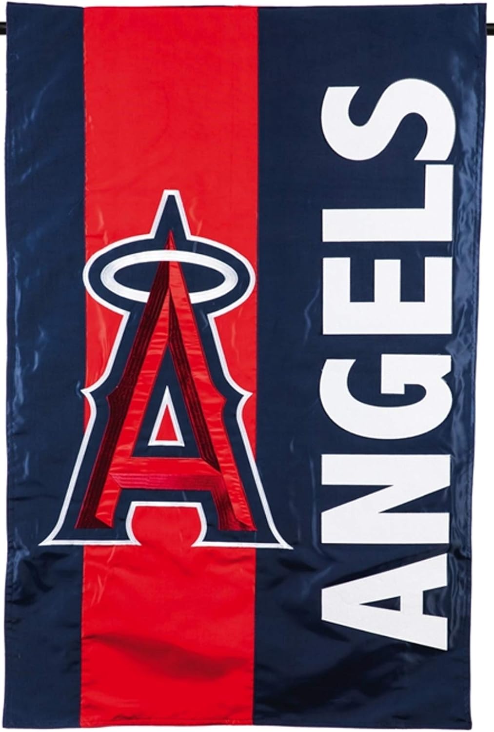Rico Industries, Inc. Los Angeles Angels Embellished Premium 2-Sided Garden Flag Applique Banner