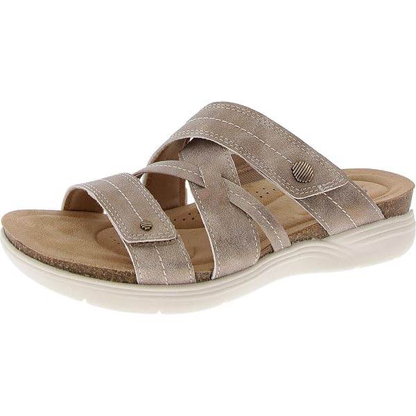 PIKOLINOS Sandalias De Cuña Cuero Mahon Para Mujer, Marfil