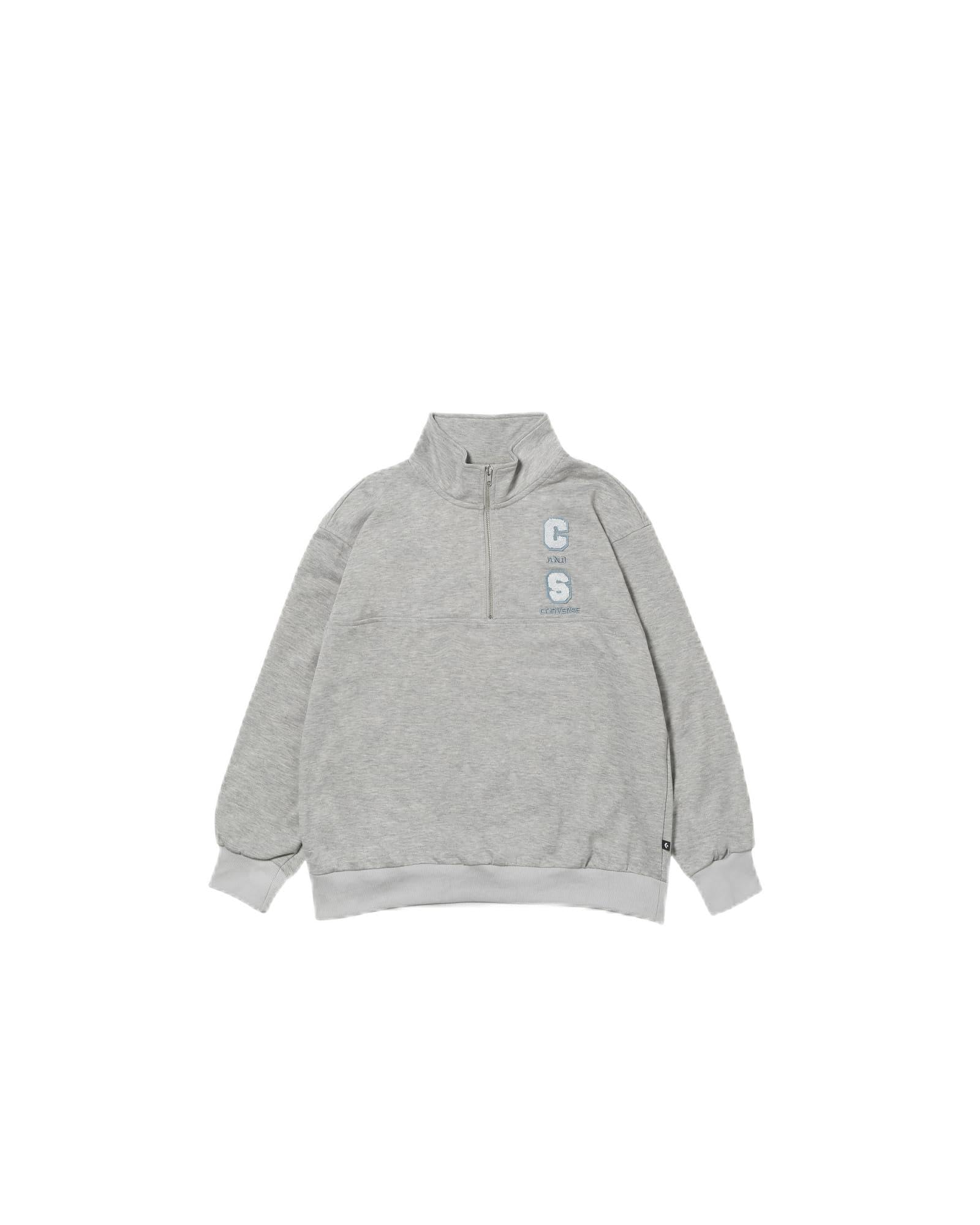 トレーナー CHENILLE HALF ZIP TOP L レディース