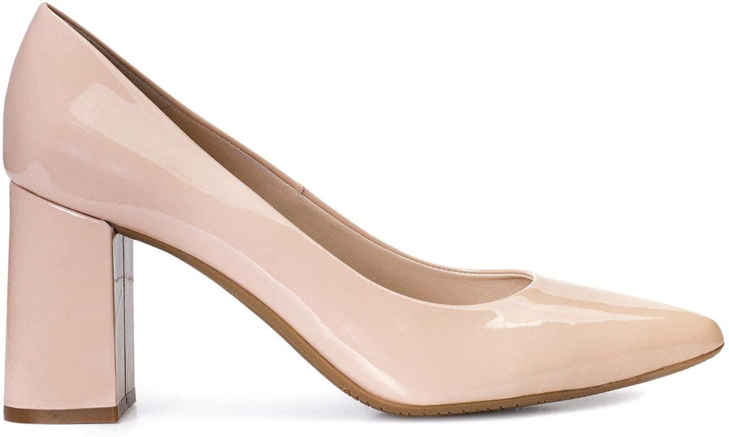 pale pink high heels