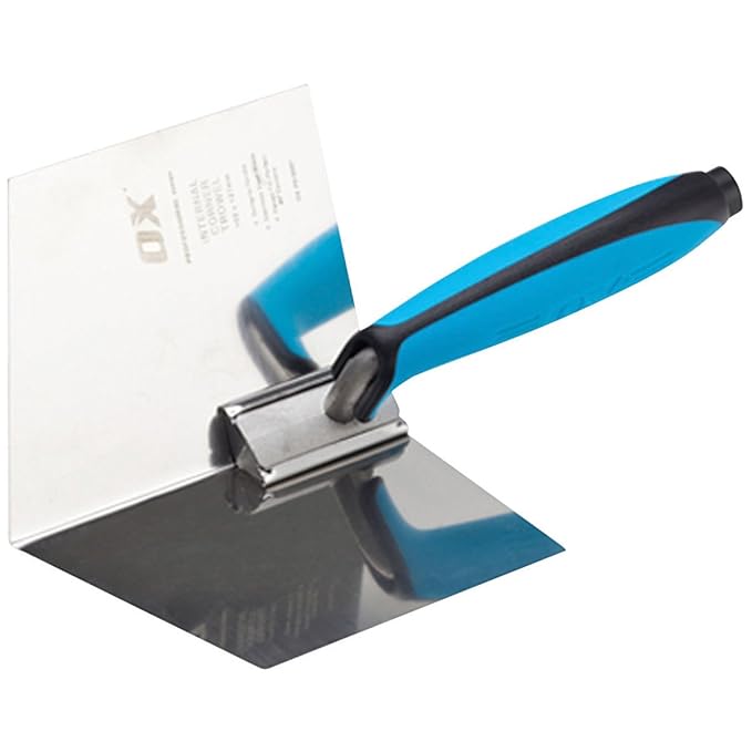 OX Pro Internal Corner Trowel Stainless Steel Inside Corner Trowel