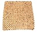 Natural Wood Bead Seat Cover Cool Comfort Cushion - Reduces Fatigue the Car or Truck or your office Chair (Beige)