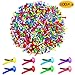 Yexpress 600 Pcs Colorful Mini Brads,Metal Brad Paper Fastener for Scrapbooking Craft DIY Paper, Random Colors