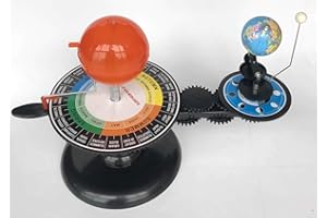 HAOXIN English Solar System Sun Earth Moon Orbital Planetarium Model Educational Planetarium Project Kit for Science Astronomy Teaching, Earth Moon Sun Orbit Model for Kids
