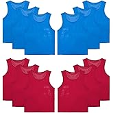 NIOIPXA Soccer Pennies Youth,Team Practice Vests for Sports,Football Practice Jersey for Child, Teen & Adult,Set of 12