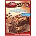 Betty Crocker Delights, Supreme Cookie Brownie Mix, 19.5 Oz Box (Pack of 8)