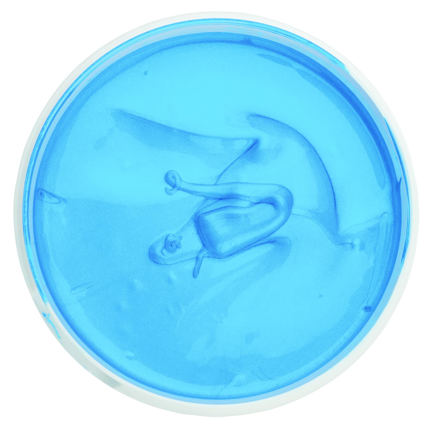 Perfectly Opaque Pearlescent Metallic Screen Printing Fabric Ink (Azure, 300g)