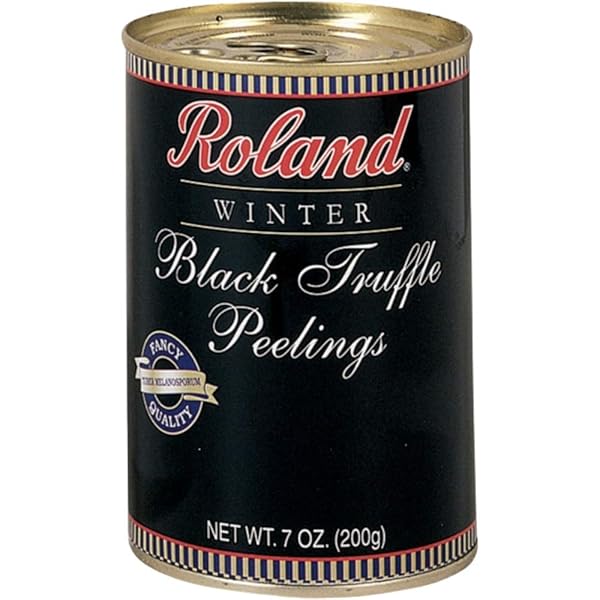 ROLAND FOODS HIMALAYAN BLACK TRUFFLE PEELINGS, SPECIALTY IMPORTED FOOD, 7 OUNCE CAN, PACK OF 1