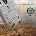 ZIZO BOLT Series compatible with ZTE ZMax Pro, Grand X Max 2, w/FREE [Screen Protector] Kickstand & Holster Clip - Gray/Black