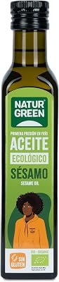 Primeira Prensagem de Óleo de Sésamo Orgânico (502278), 250 Mililitros