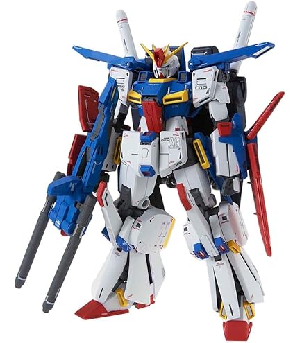 Amazon.com: Bandai 224519 MG MSZ-010 ZZ Gundam Ver.Ka 1/100 Model
