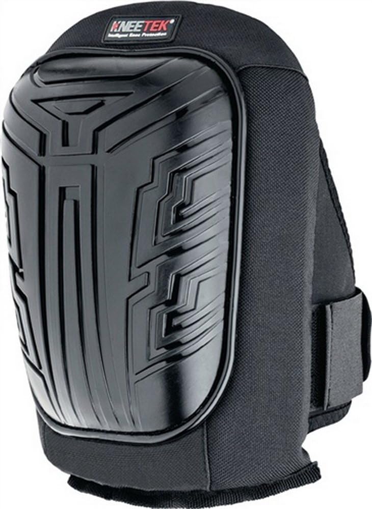 Kneetek Basic Black Knee Pads EN 14404 gelelastische Cushion