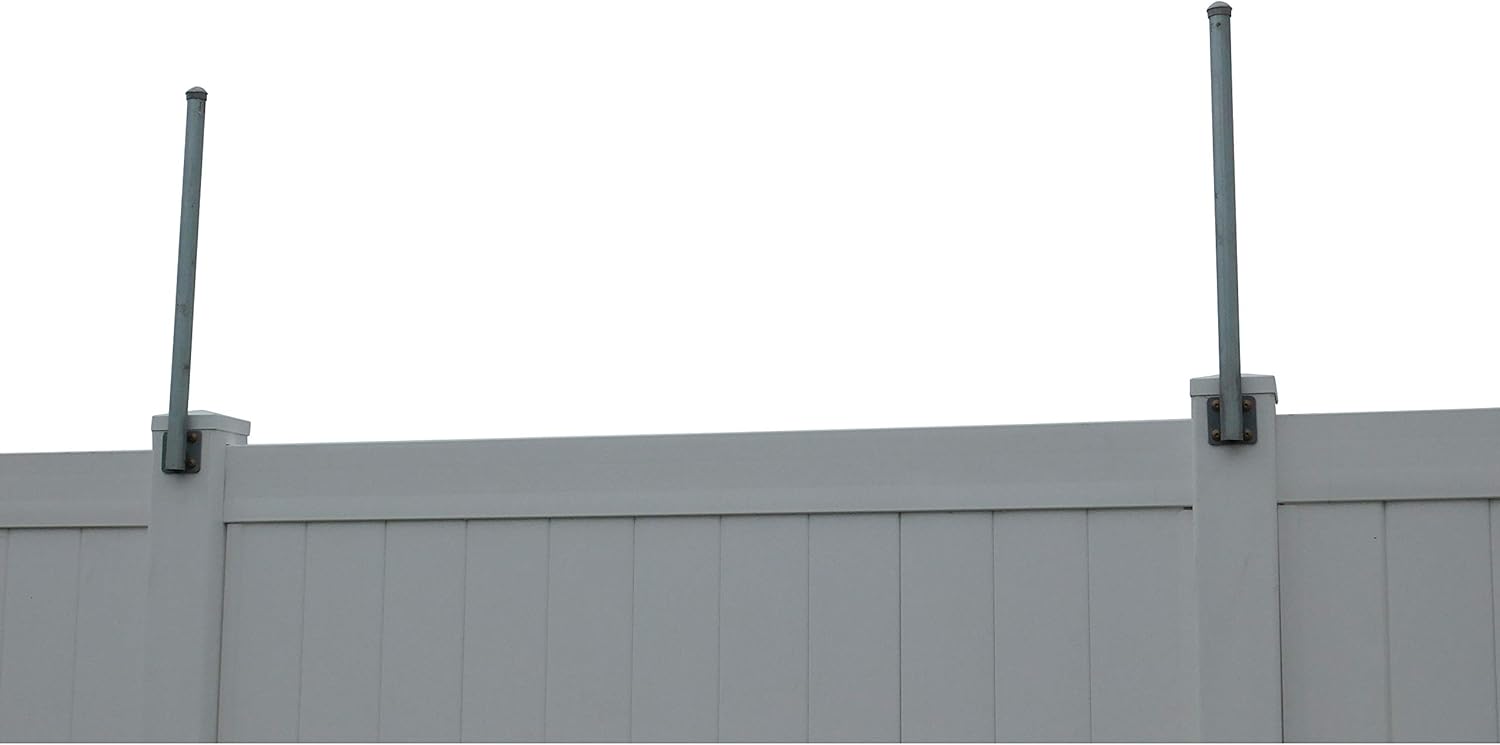 Vertical Extend A Post Extensions For Pvc And Or Wood Fence Flat Or Surface Mount Set Of 10 Amazon Com