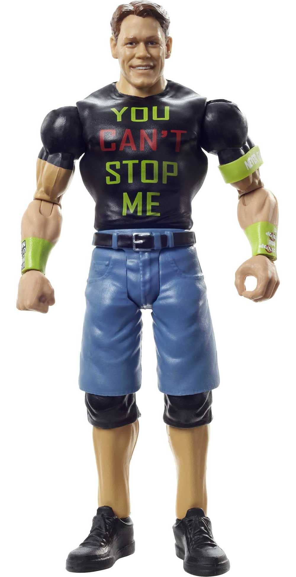 WWE Top Picks John Cena Action Figure, 6-inch Posable Collectible & Gift for Ages 6 Years Old & Up, Wave 1