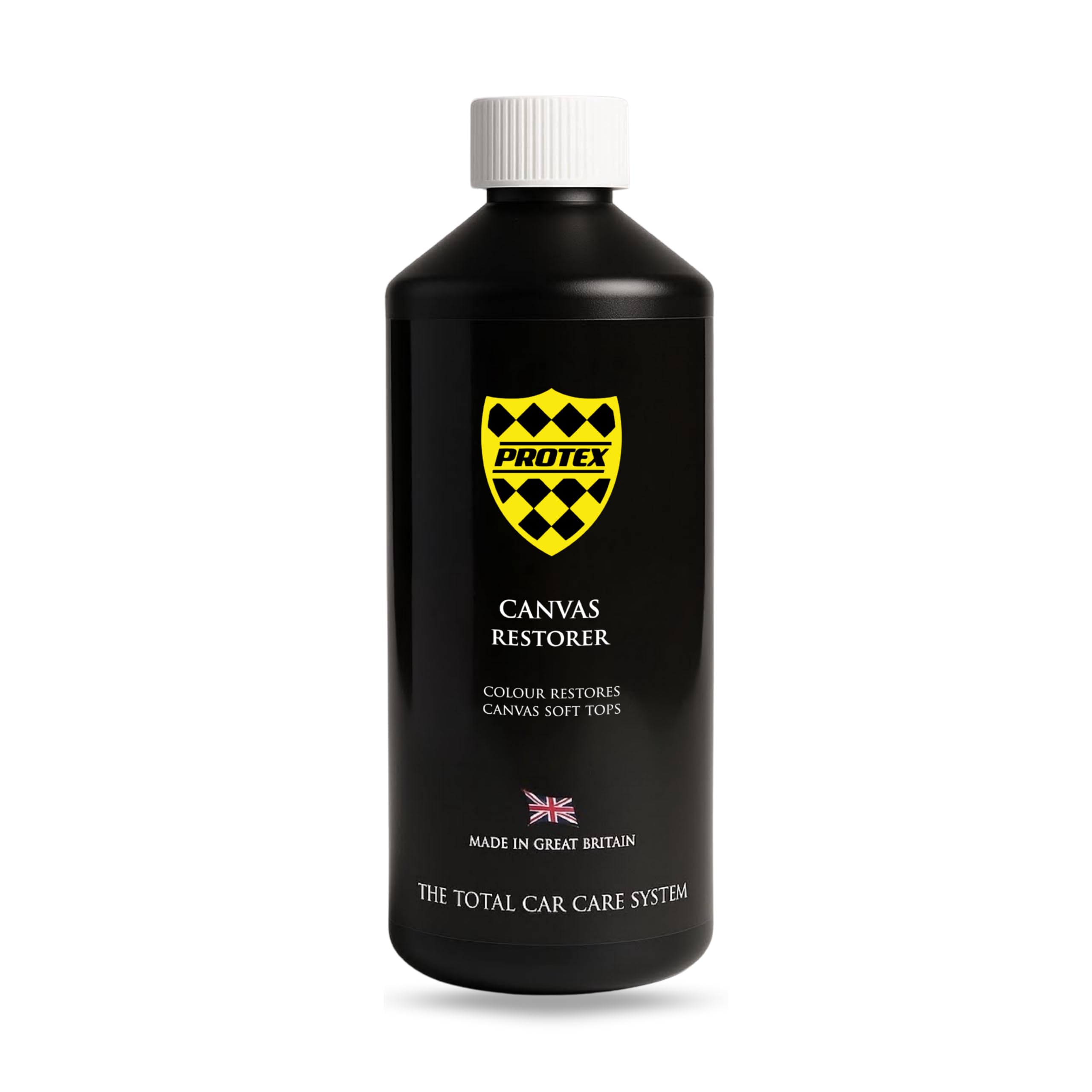 PROTEX Convertible Soft Top Canvas Restorer (Black) 1 Litre - Colour Restores Like New