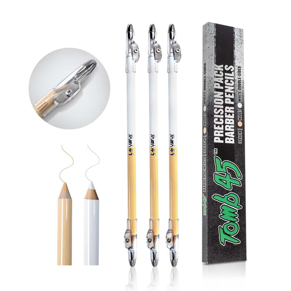 Tomb45 Barber Pencil Precision Pack of 3